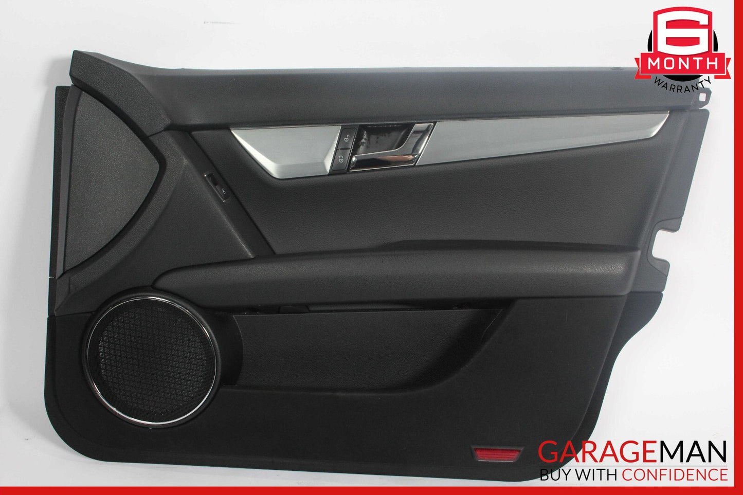 08-14 Mercedes W204 C250 C300 Sedan Front Right Side Interior Door Panel Black