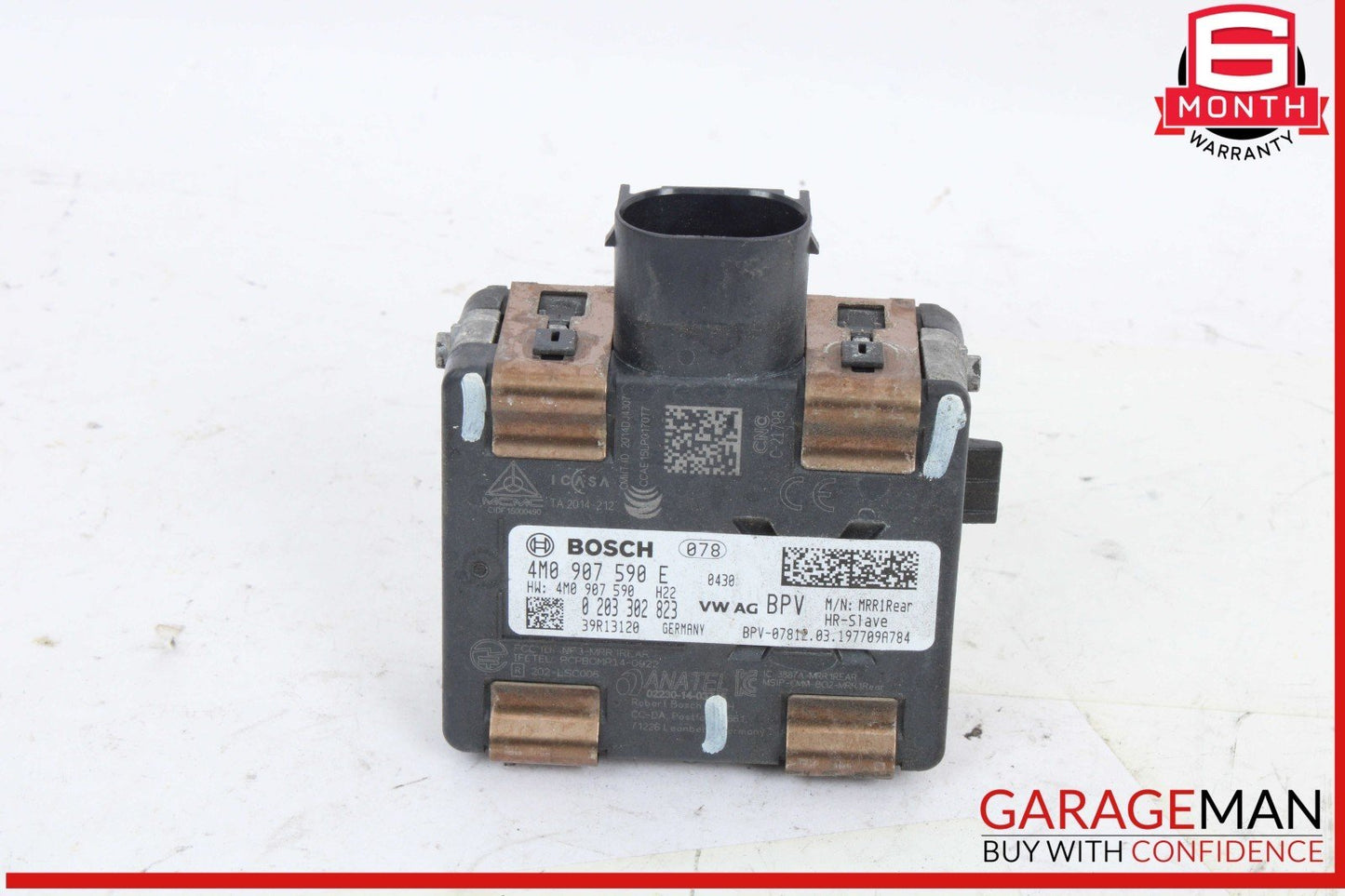 17-24 Audi S5 Q7 Rear Left Driver Side Blind Spot Alert Sensor 4M0907590E OEM