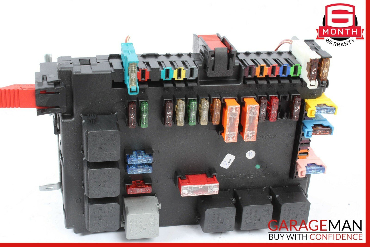 07-13 Mercedes W221 S400 S550 Rear Sam Fuse Box Relay Control OEM
