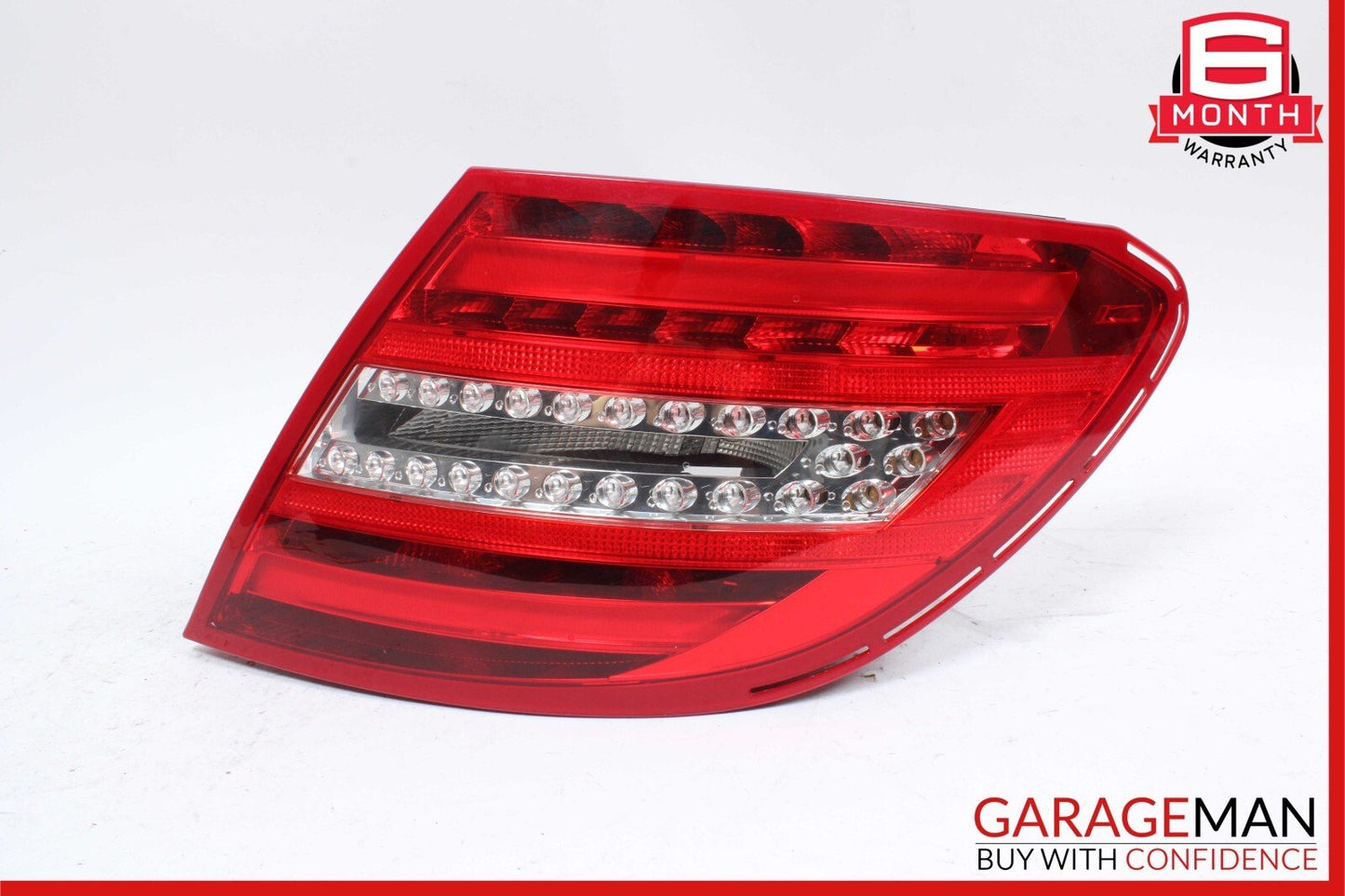 12-14 Mercedes W204 C250 C300 Rear Right Side Taillight Tail Light Lamp OEM