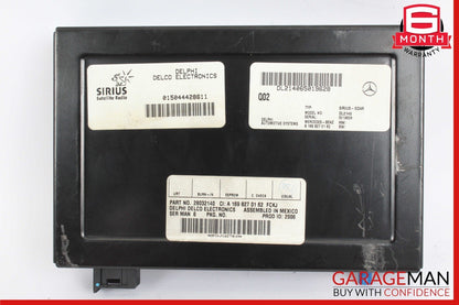 03-09 Mercedes R230 SL550 R550 GL350 Sirius Satellite Radio Receiver Module OEM