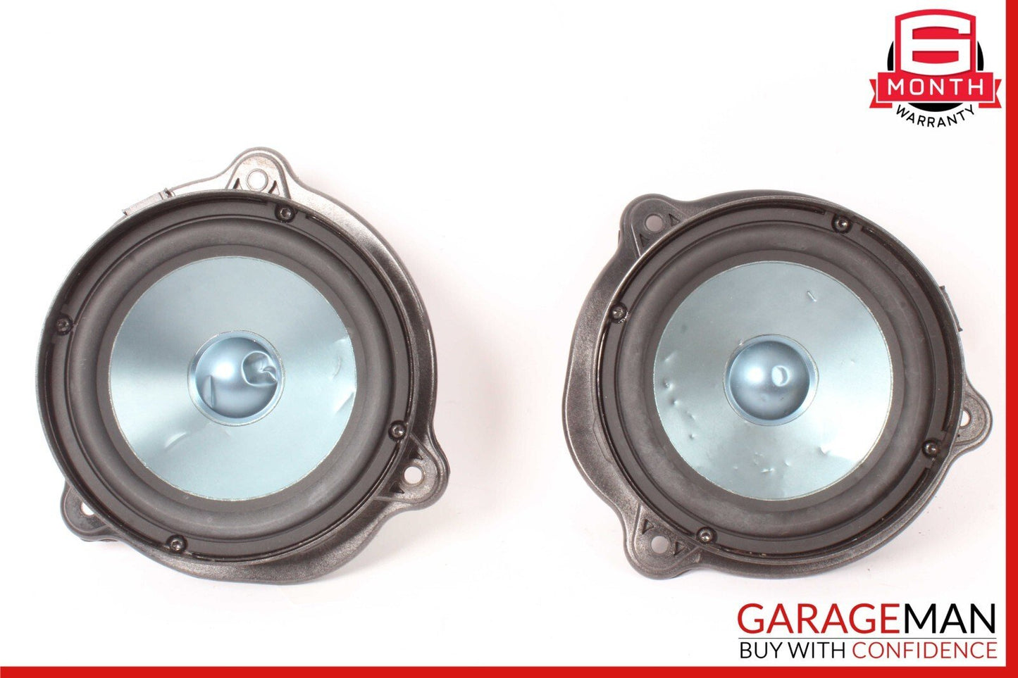 06-11 Mercedes W219 CLS63 AMG Right & Left Door Sound Audio Speaker Set of 2 OEM