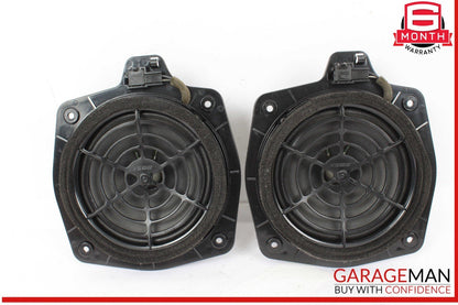08-15 Audi TT TTS Quattro Rear Left and Right Side Subwoofer Speaker Bass Box