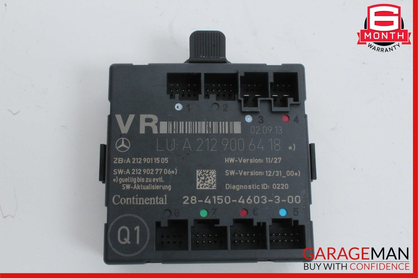 08-15 Mercedes W204 C250 C350 C63 AMG Front Right Side Door Control Module Unit