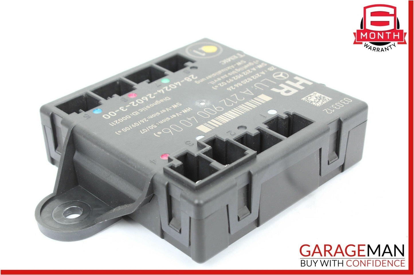 08-14 Mercedes W204 C250 C300 Sedan Rear Right Side Door Controller Module Unit