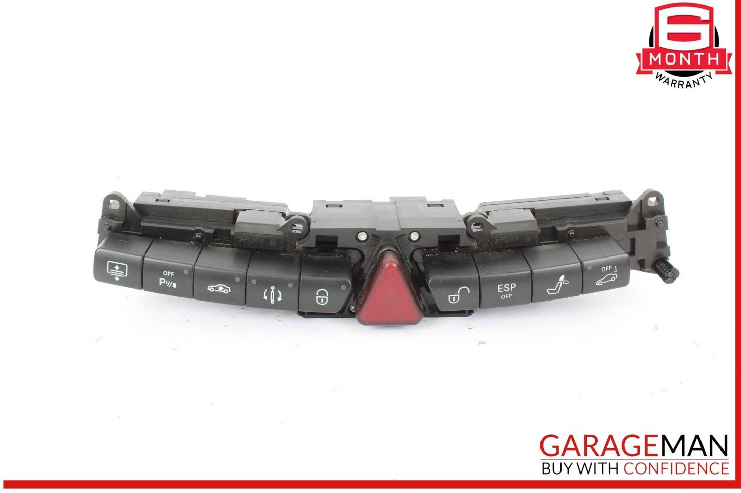03-06 Mercedes W220 S430 S55 Dashboard Center Switch ESP Hazard Door Lock OEM