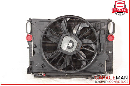 03-09 Mercedes W211 E350 Engine Motor Cooling Fan Radiator A/C Condenser Assy