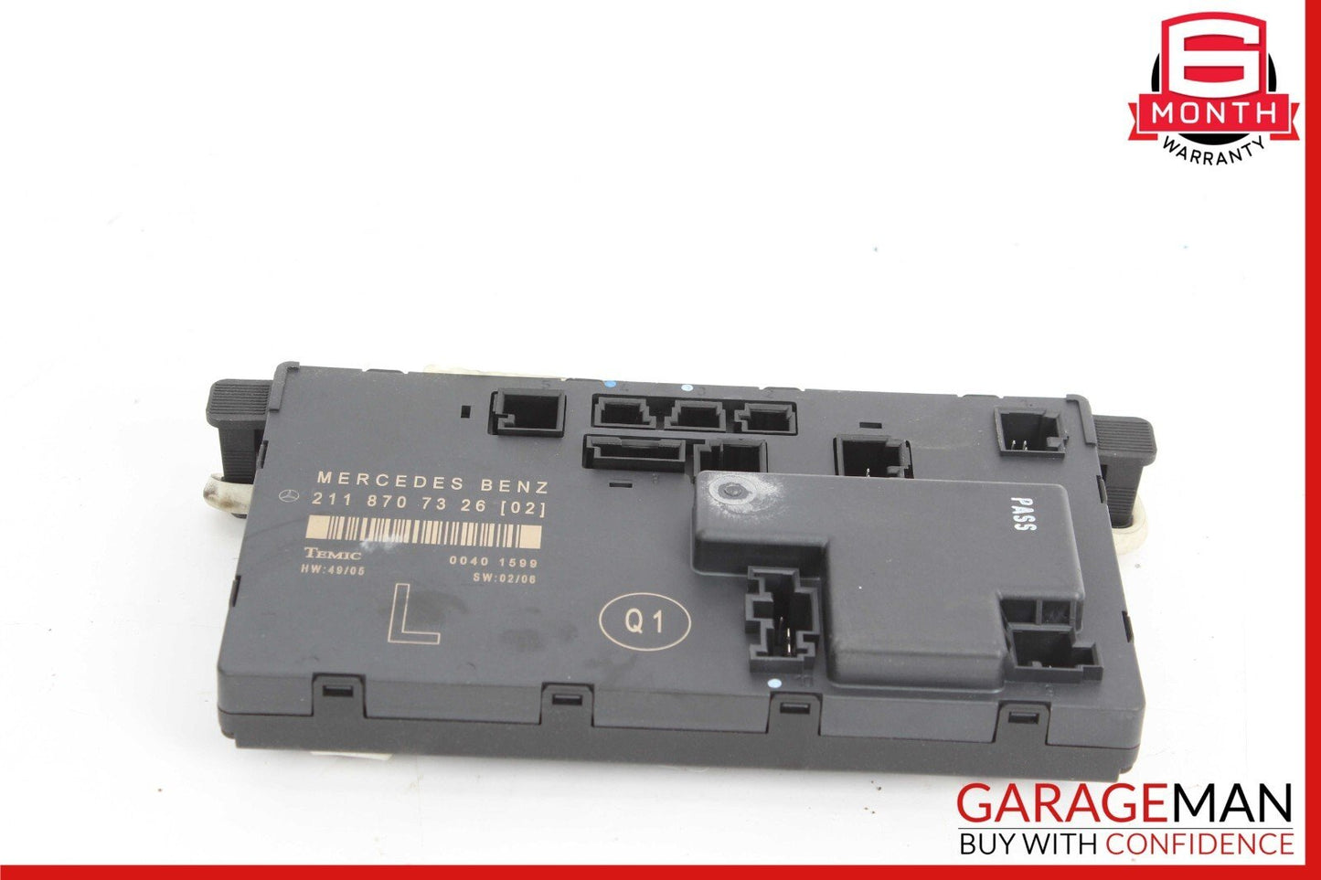 03-09 Mercedes W211 E350 E550 E63 AMG Front Left Side Door Control Module Unit