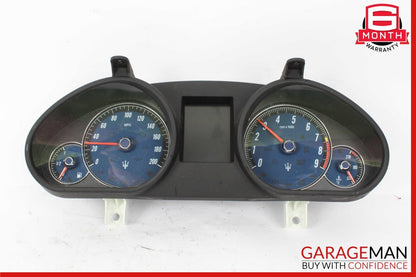 08-11 Maserati GranTurismo M145 Instrument Cluster Speedometer OEM