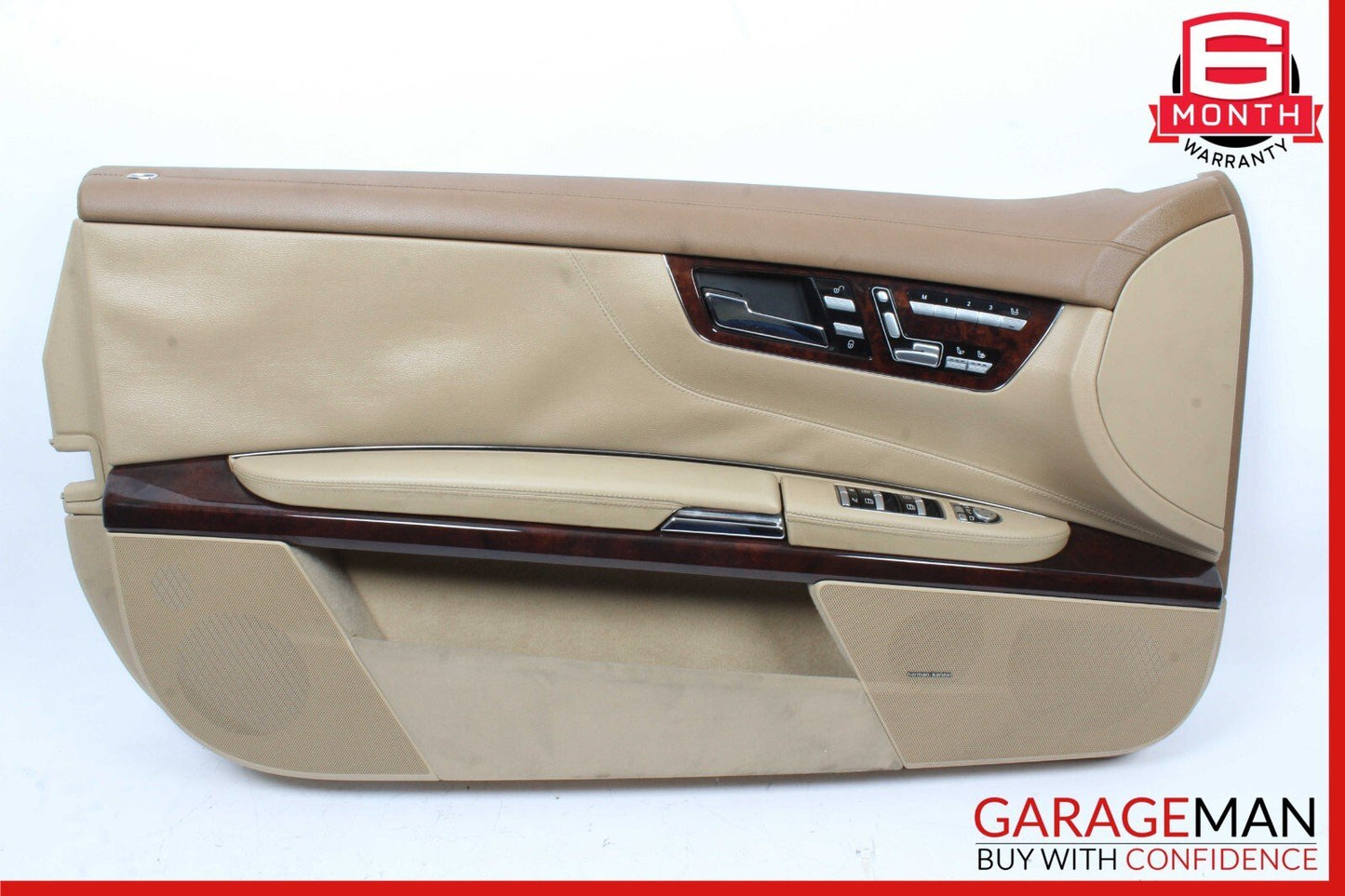 07-10 Mercedes W216 CL550 Front Left Side Interior Door Panel Trim Cover Assy