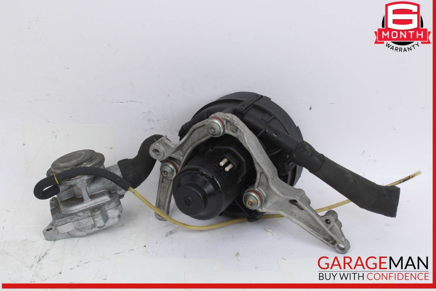 05-15 Mercedes W211 E350 Air Injection Smog Pump w/ Valve & Pump Bracket OEM