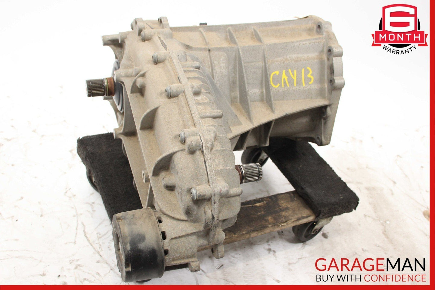11-18 Porsche Cayenne 958 3.0L Diesel Front Tranny Transmission Transfer Case
