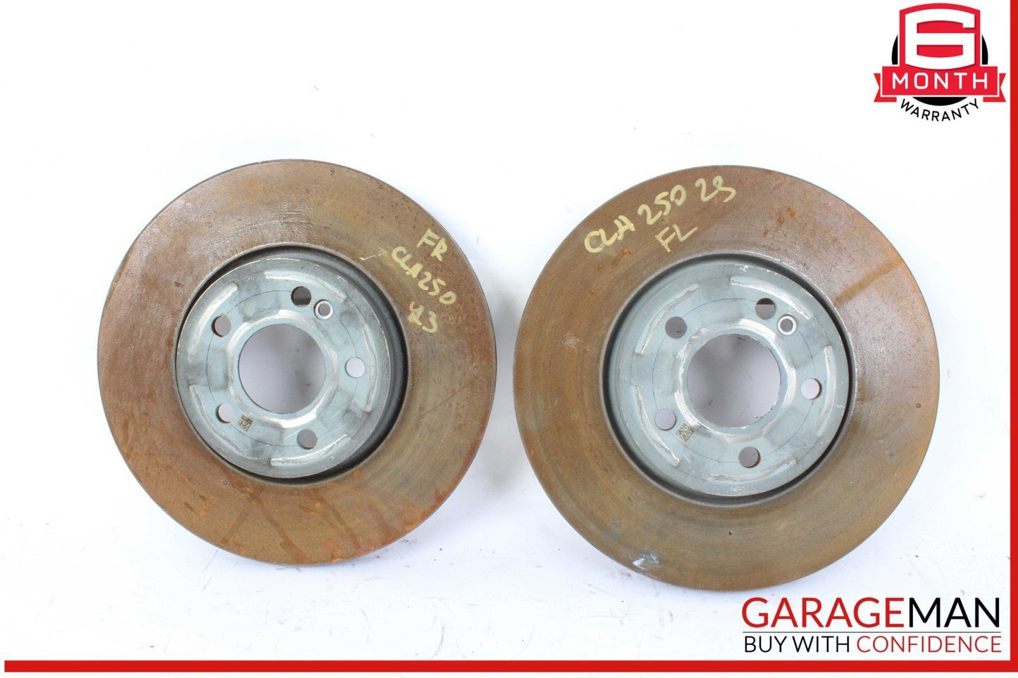 20-23 Mercedes W118 CLA250 Front Left and Right Side Brake Disc Rotor OEM