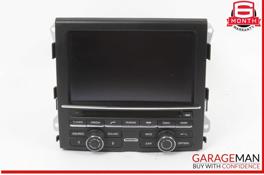 11-14 Porsche Cayenne 958 Navigation GPS Radio CD Player Display Assembly OEM