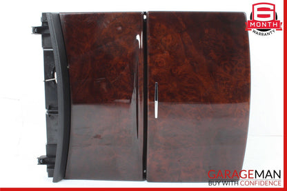 10-13 Mercedes W221 S400 S600 Ash Tray Ashtray Lighter Cup Holder Trim Wood OEM