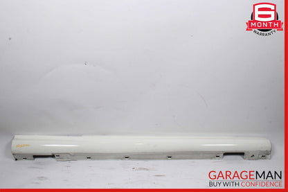 12-14 Mercedes W204 C350 C250 Coupe Sport Right Side Rocker Skirt Moulding White