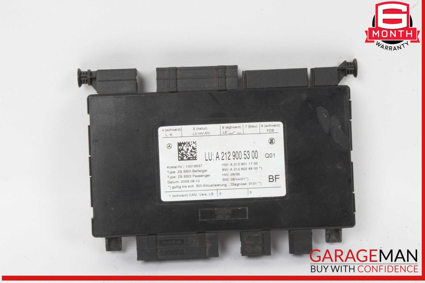 08-18 Mercedes W212 E350 Front Left Driver Side Seat Control Module OEM