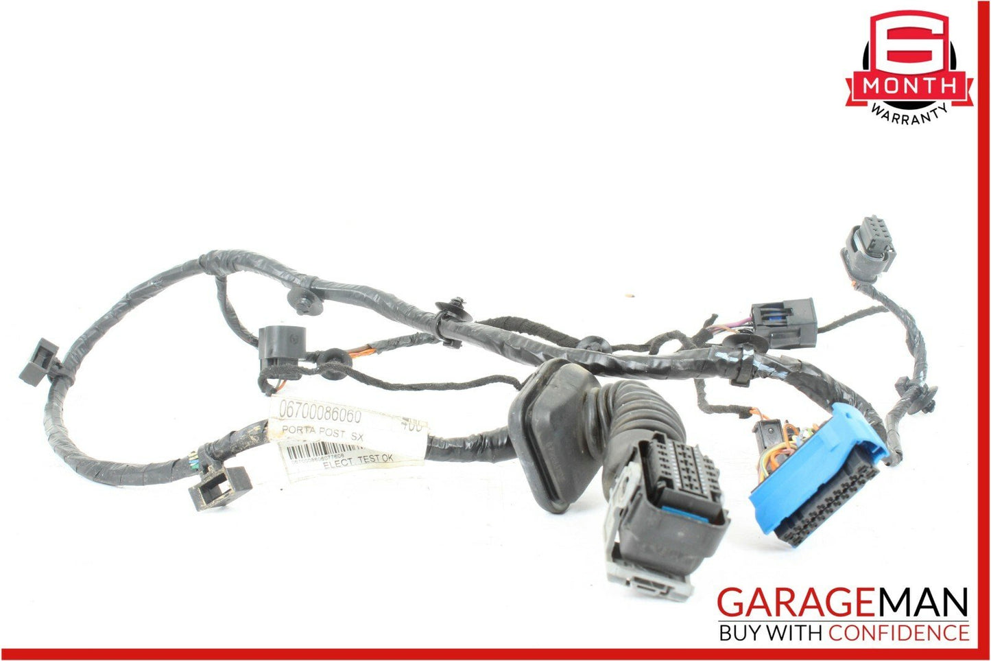 14-17 Maserati Ghibli Rear Left Side Door Harness Wiring Wire Wires Assembly
