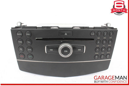 08-11 Mercedes W204 C300 C350 Navigation Command Head Unit DVD CD Audio OEM