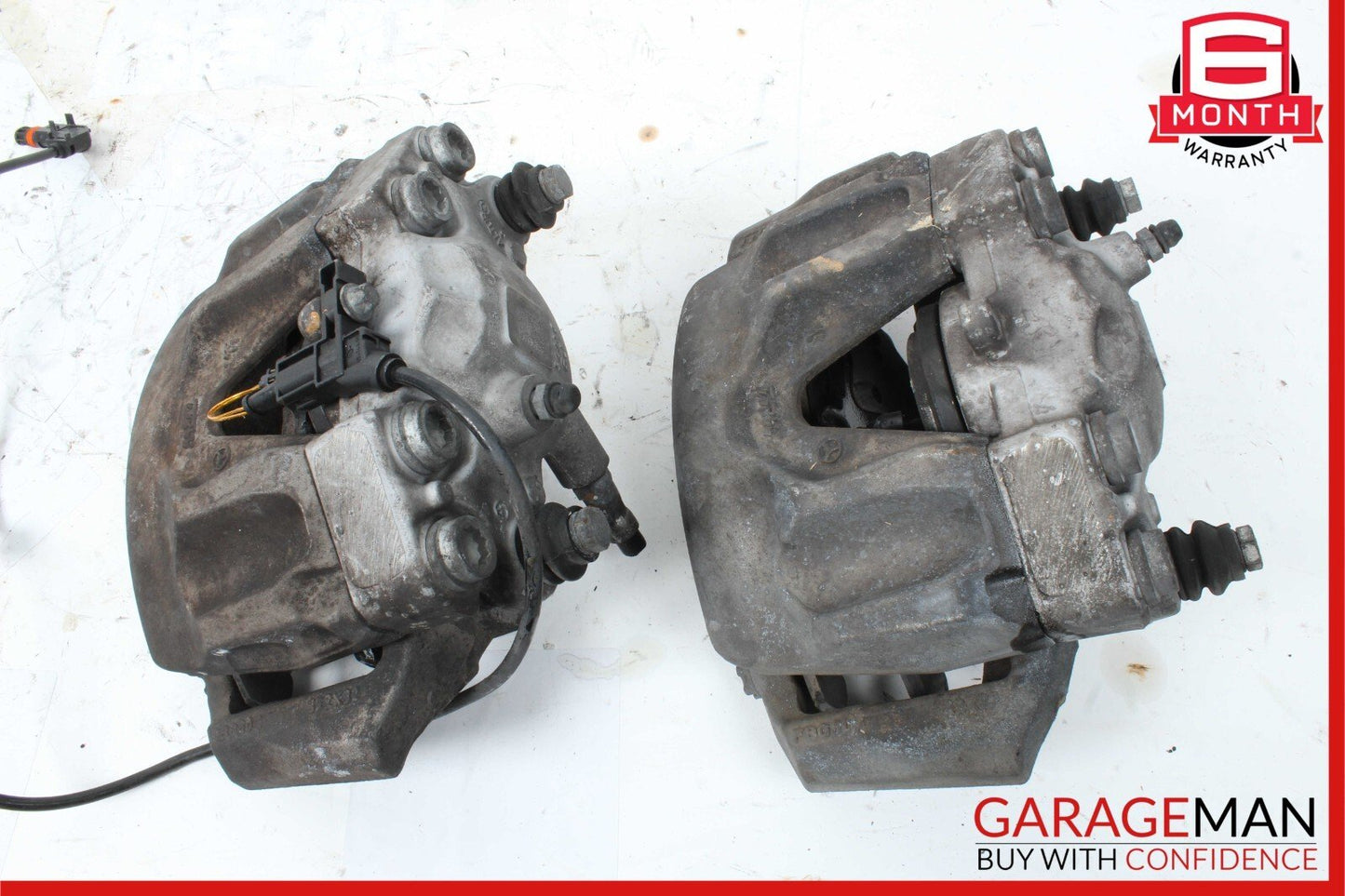 12-15 Mercedes W204 C350 TRW Front Right & Left Side Brake Caliper Calipers Set