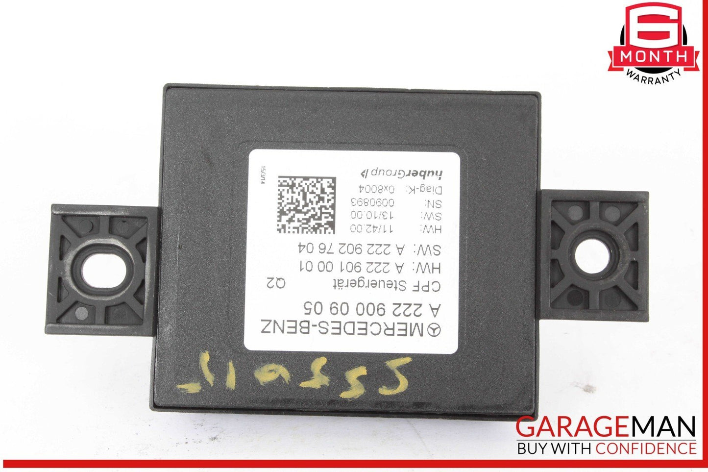 14-20 Mercedes W222 S550 GLC450 S600 Camera Soiling Prevention Control Unit OEM