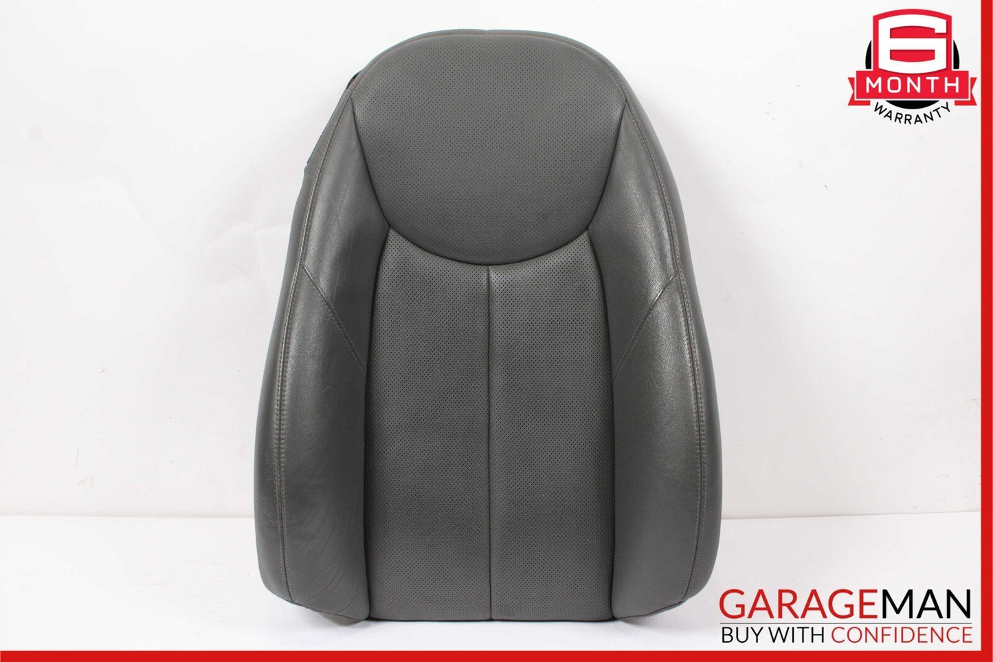 03-06 Mercedes R230 SL500 Front Right Side Upper Top Seat Cushion Cover Gray
