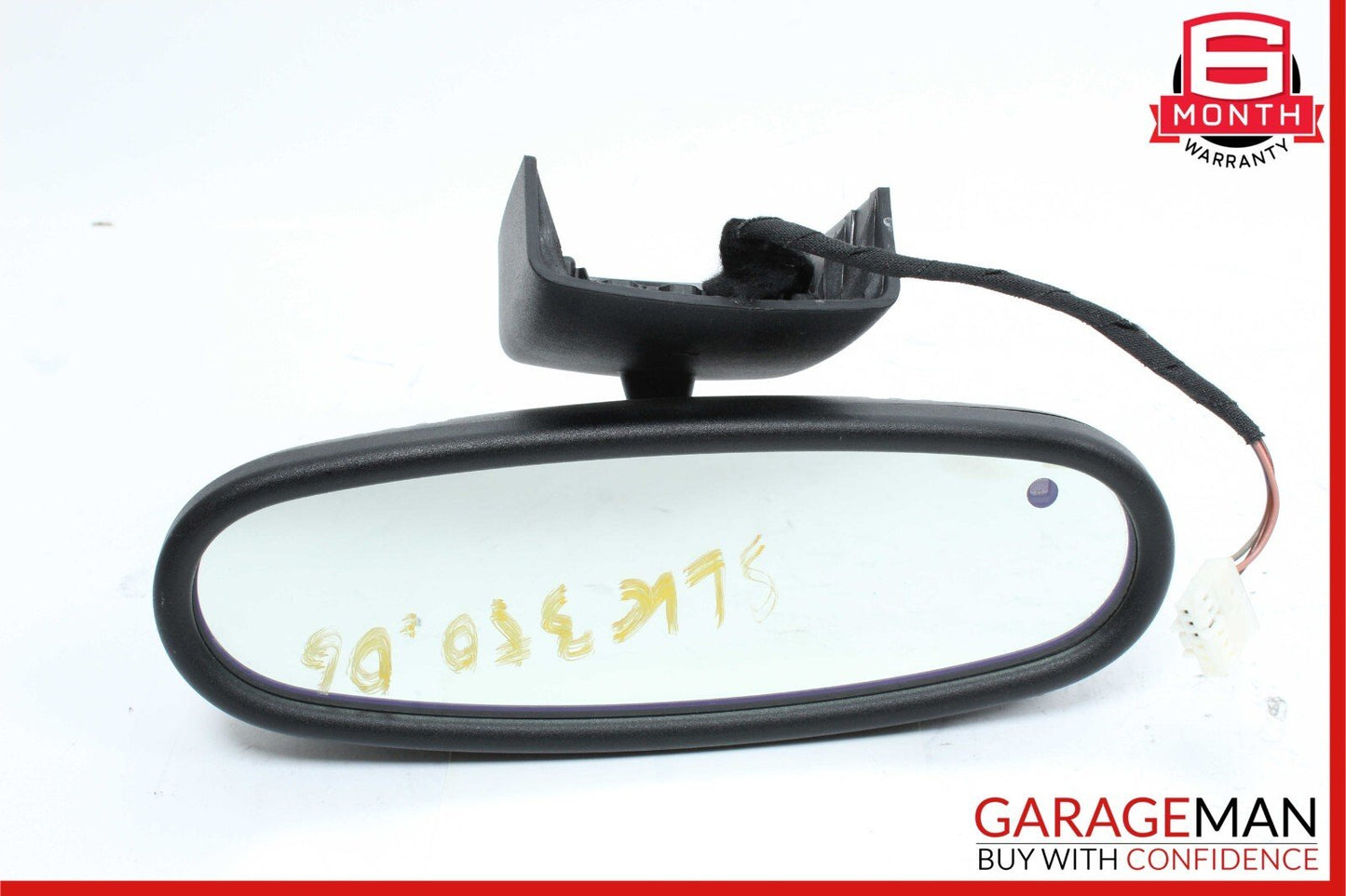 05-11 Mercedes R171 SLK350 SLK280 Interior Rear View Mirror Black Auto Dim Black