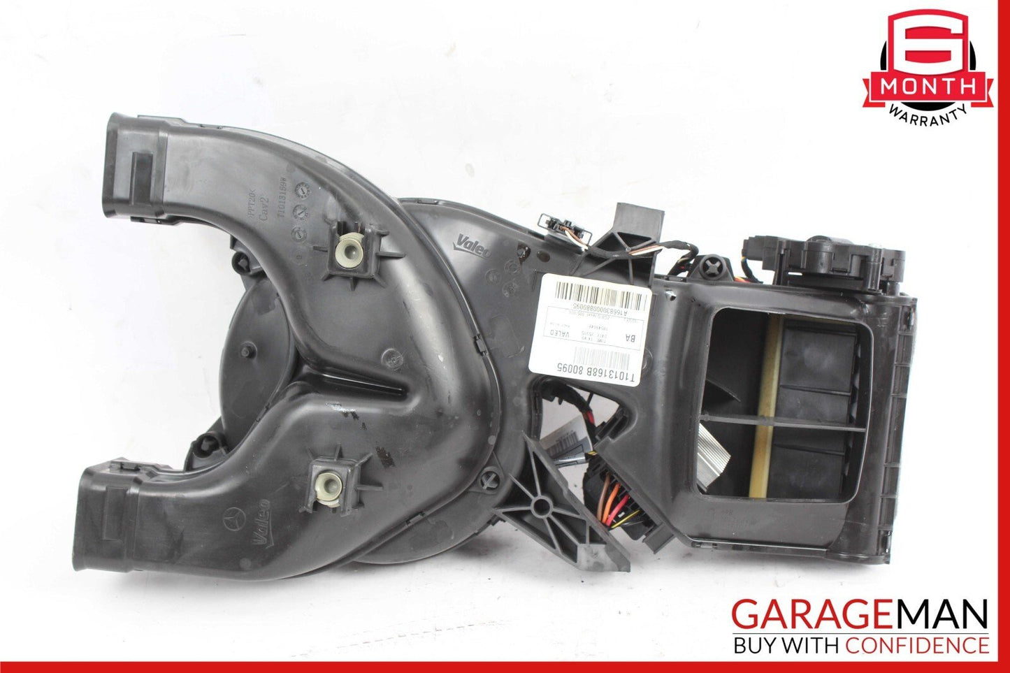 13-16 Mercedes W166 GL450 Rear A/C AC Heater Blower Motor Fan Unit Assembly OEM