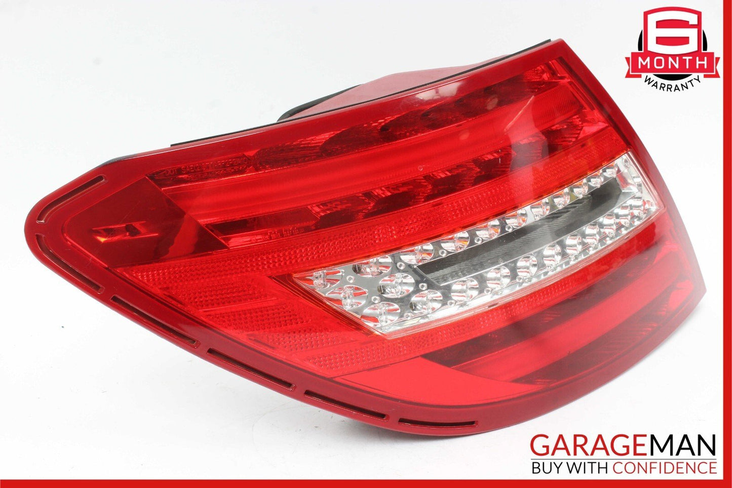 12-14 Mercedes W204 C250 Rear Left Driver Side Taillight Tail Light Lamp