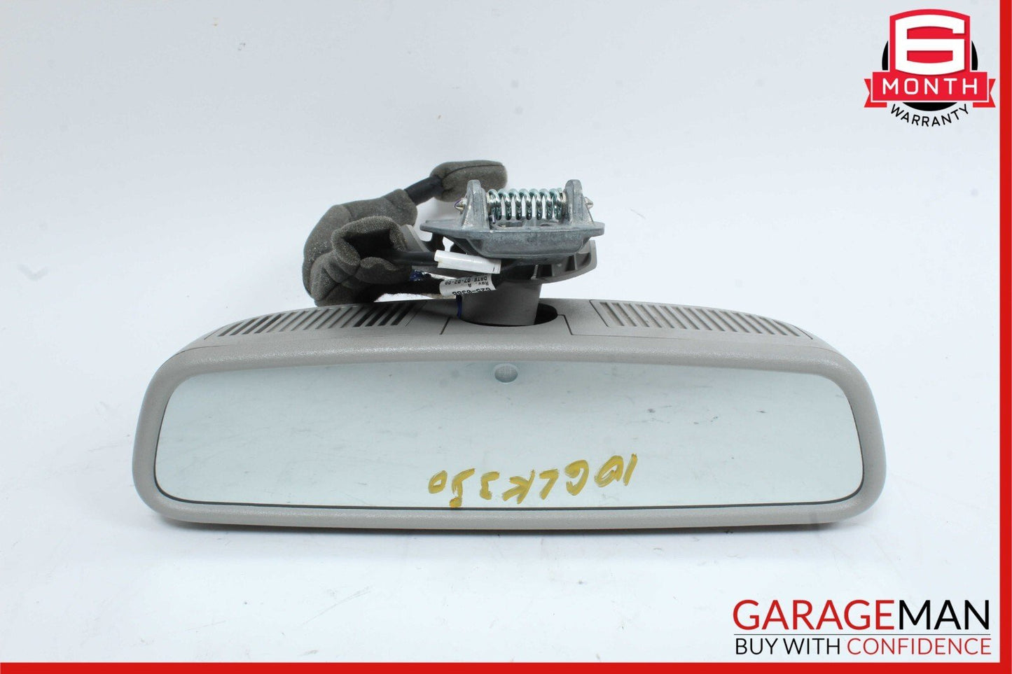 10-16 Mercedes X204 GLK350 C300 C350 Interior Rear View Mirror Assembly Gray OEM