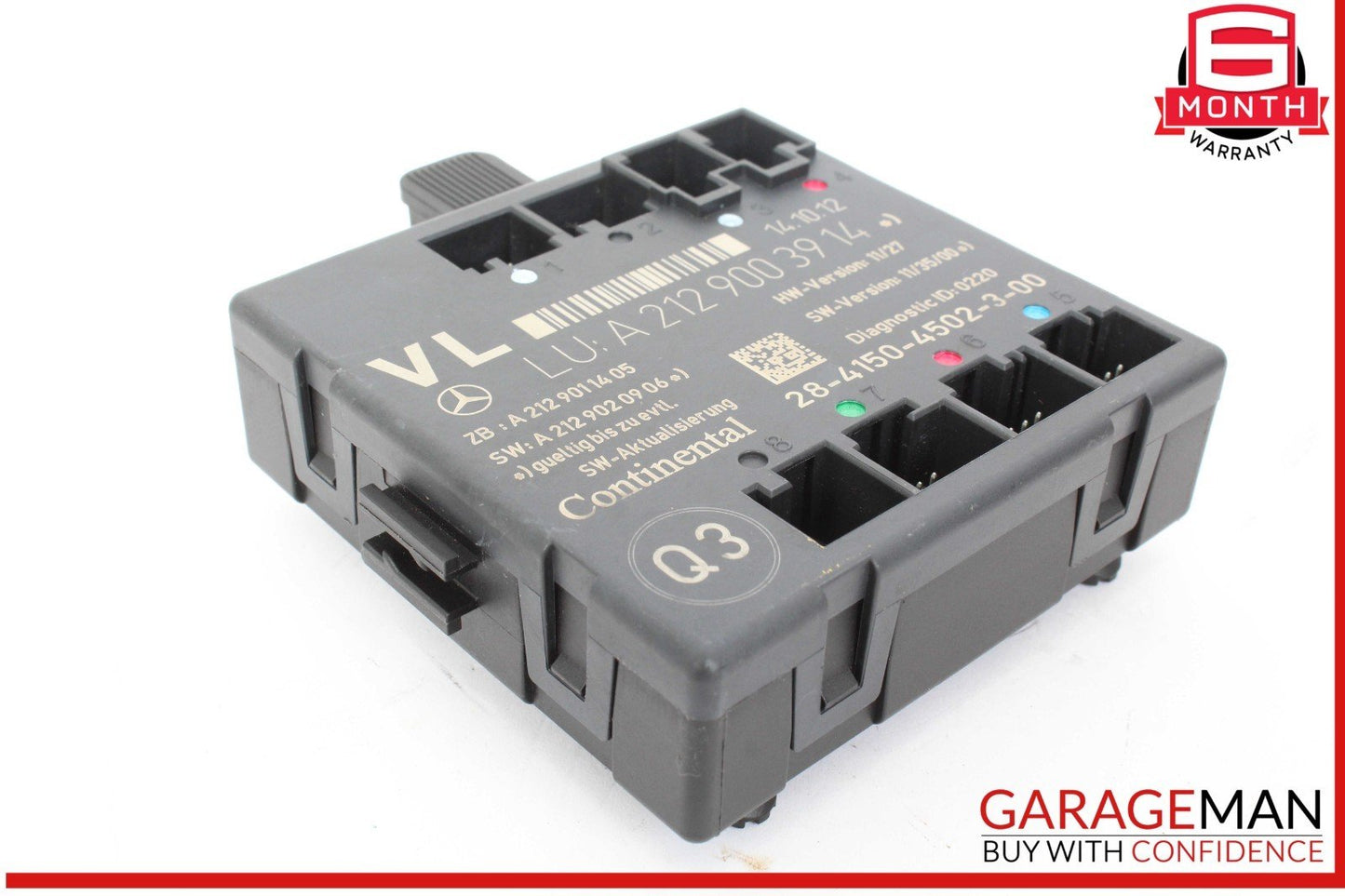 08-18 Mercedes W204 C250 C300 CLS550 Front Left Side Door Control Module OEM
