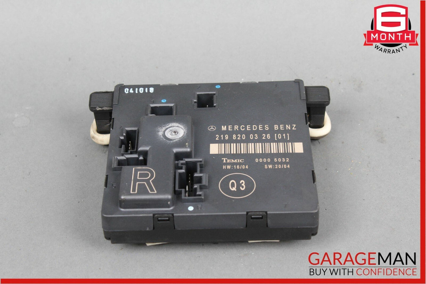 06-11 Mercedes W219 CLS500 CLS550 Rear Right Door Control Module 2198200326 OEM