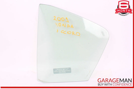 08-12 Honda Accord LX-P Rear Left Driver Side Door Vent Glass OEM