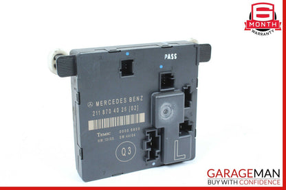 03-09 Mercedes W211 E350 E63 AMG Rear Left Driver Side Door Control Module Unit