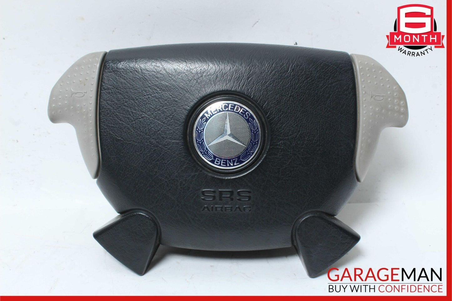 97-00 Mercedes R170 SLK230 Steering Wheel SRS Air Bag Airbag Gray