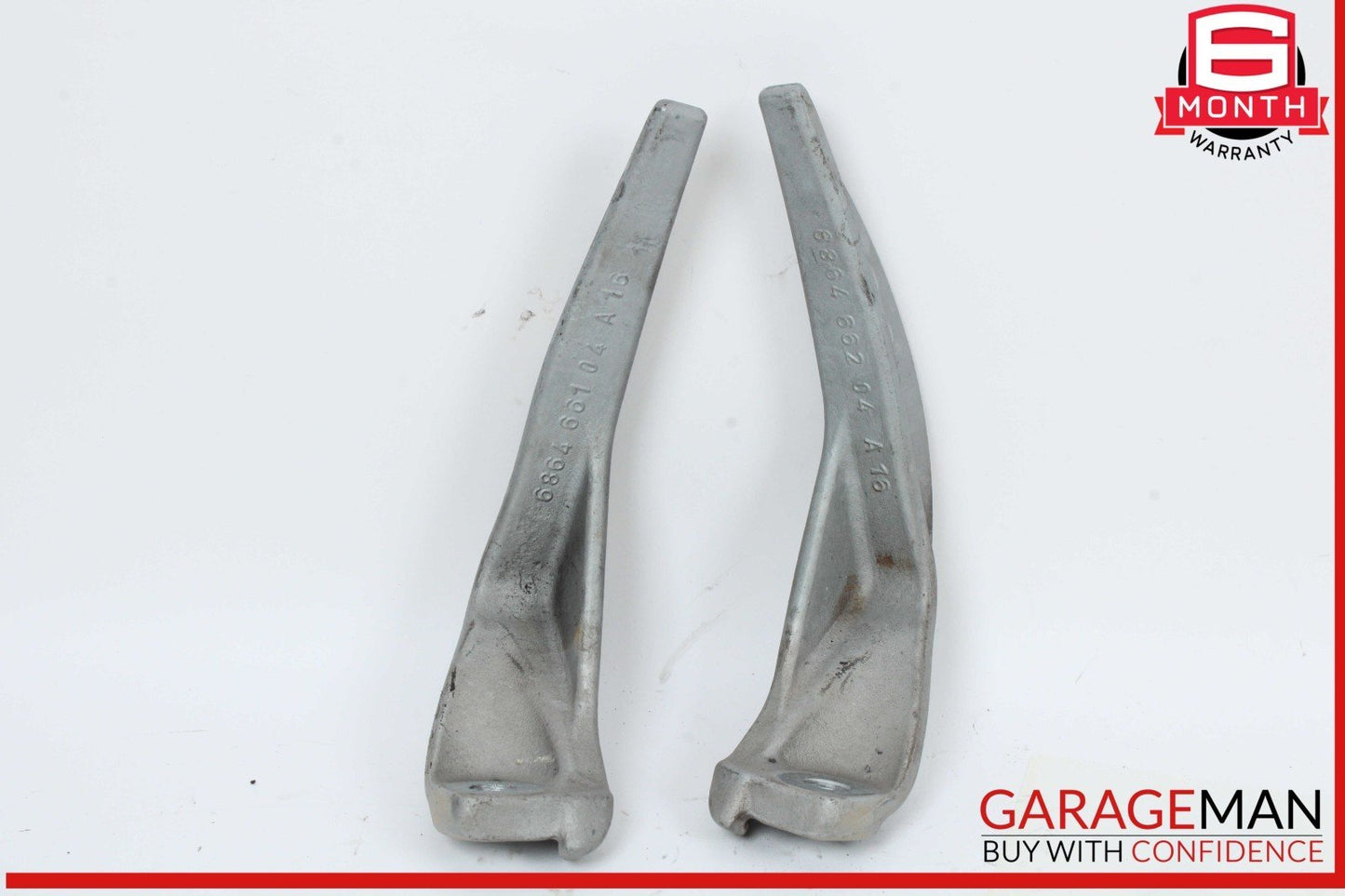 14-21 BMW i3 I01 Front Right & Left Side Control Arm Crash Lever Bracket Set OEM