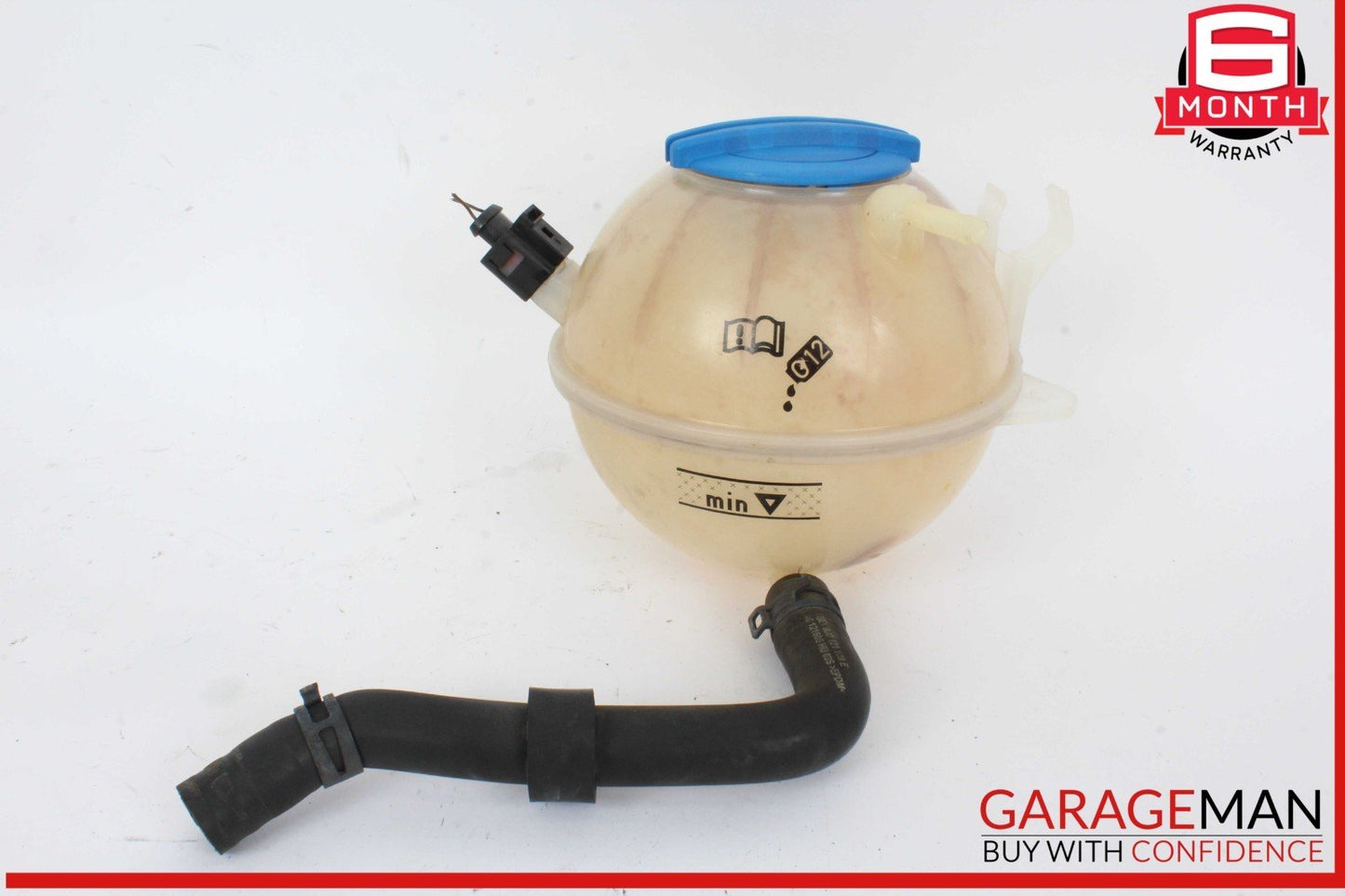 08-15 Audi TT TTS Coolant Expansion Tank Reservoir 1K0121407A OEM
