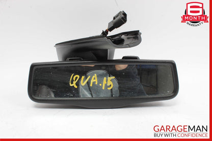 13-17 Maserati Quattroporte Interior Upper Rear View Mirror Assembly Black OEM
