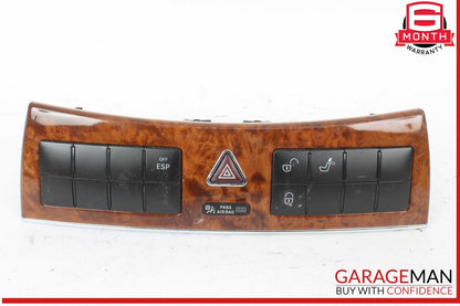 05-09 Mercedes W209 CLK350 Dash Heated Seat ESP Hazard Light Controller Switch