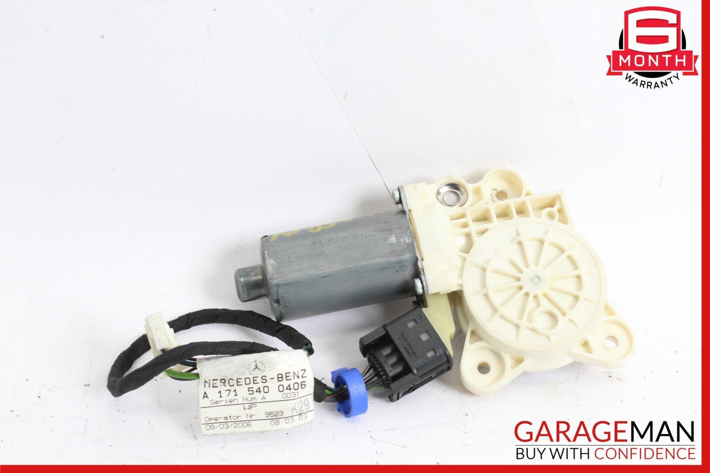 05-11 Mercedes R171 SLK350 SLK55 Front Right Door Window Regulator Motor Unit