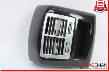 07-13 Mercedes W221 S550 S400 Rear Center Console AC A/C Air Vent Trim OEM