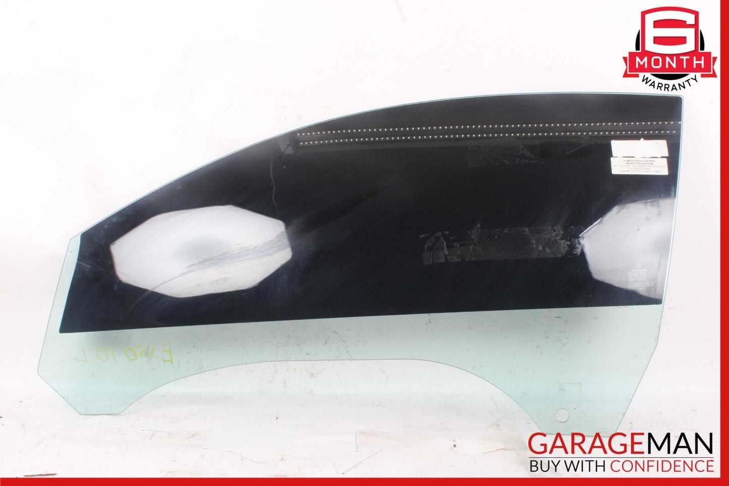 10-13 Mercedes W207 E550 E350 Front Left Driver Side Window Glass OEM