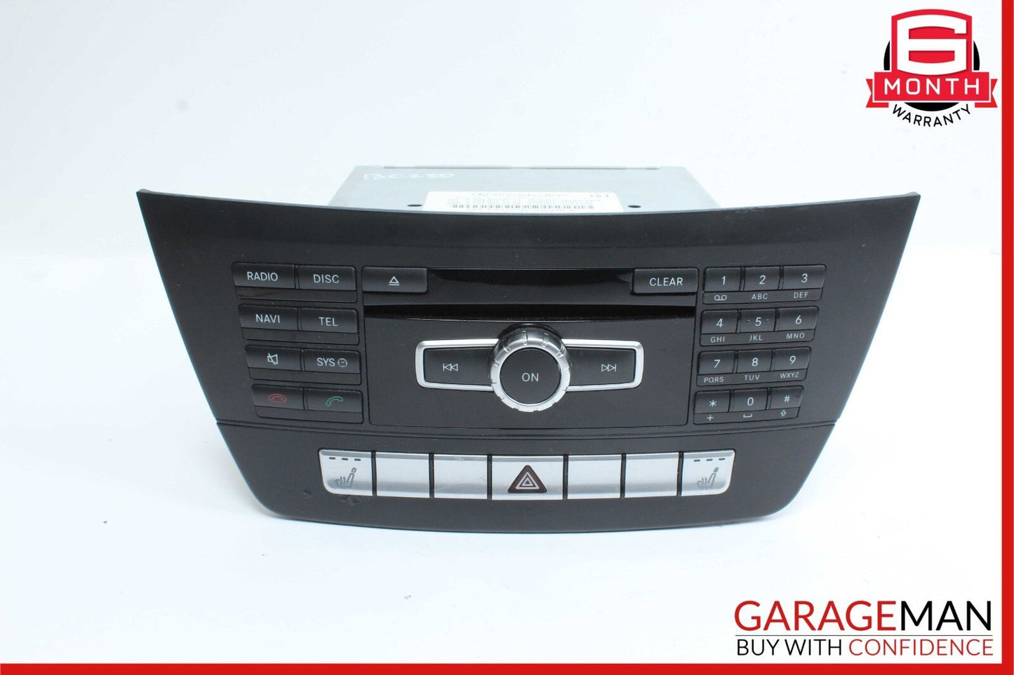 12-15 Mercedes W204 C250 C350 C300 Navigation Command Head Unit DVD CD Audio OEM