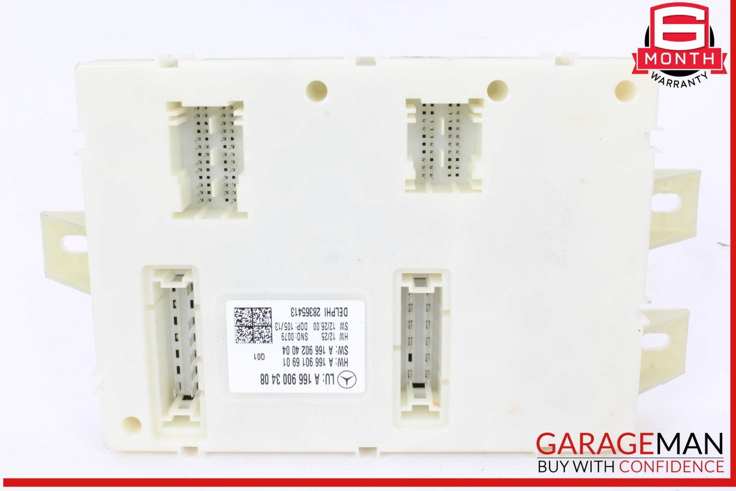 13-19 Mercedes X166 GL450 GLS550 Rear SAM Module Control Unit Signal Acquisition