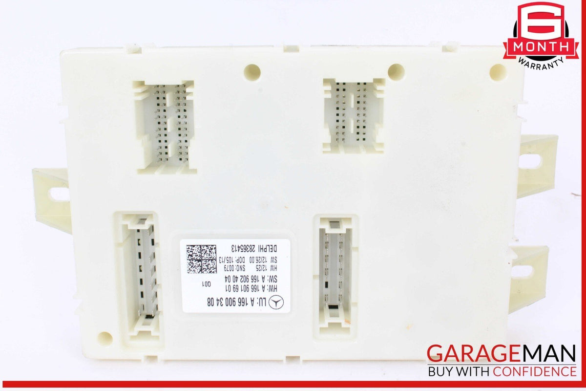 13-19 Mercedes X166 GL450 GLS550 Rear SAM Module Control Unit Signal Acquisition
