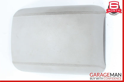 06-10 Mercedes W251 R350 R500 Center Console Arm Rest Storage Cover Pad Gray