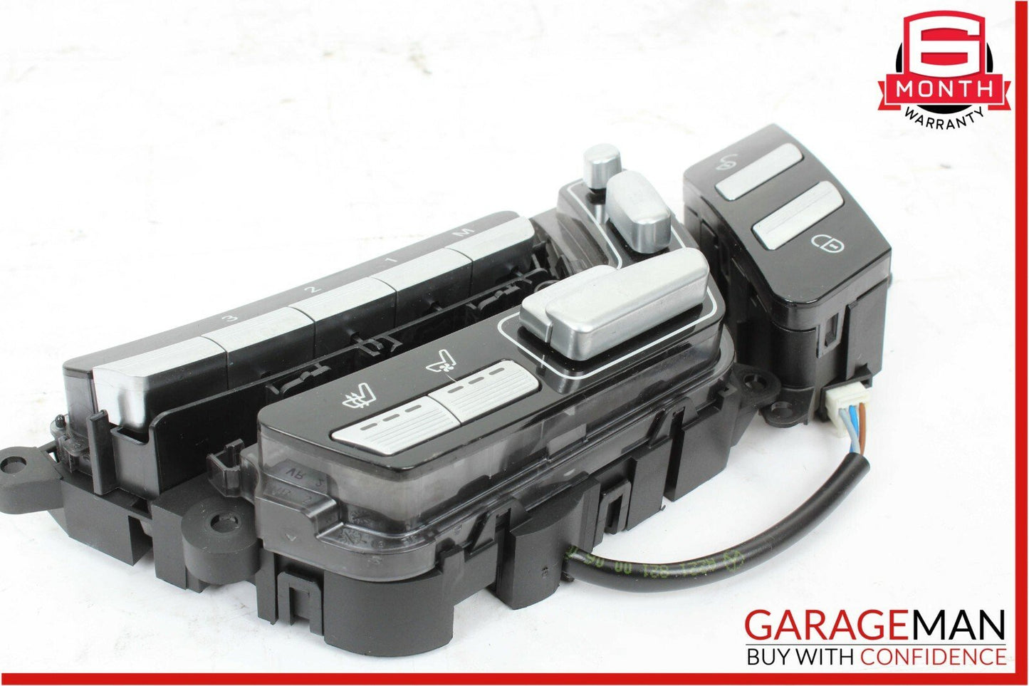 07-13 Mercedes S550 CL600 Front Right Seat Adjustment Control Memory Switch Set