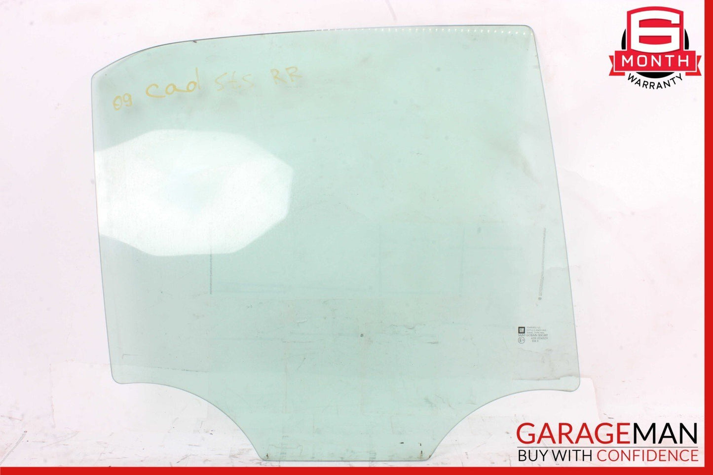 05-11 Cadillac STS Rear Right Passenger Side Door Window Glass OEM