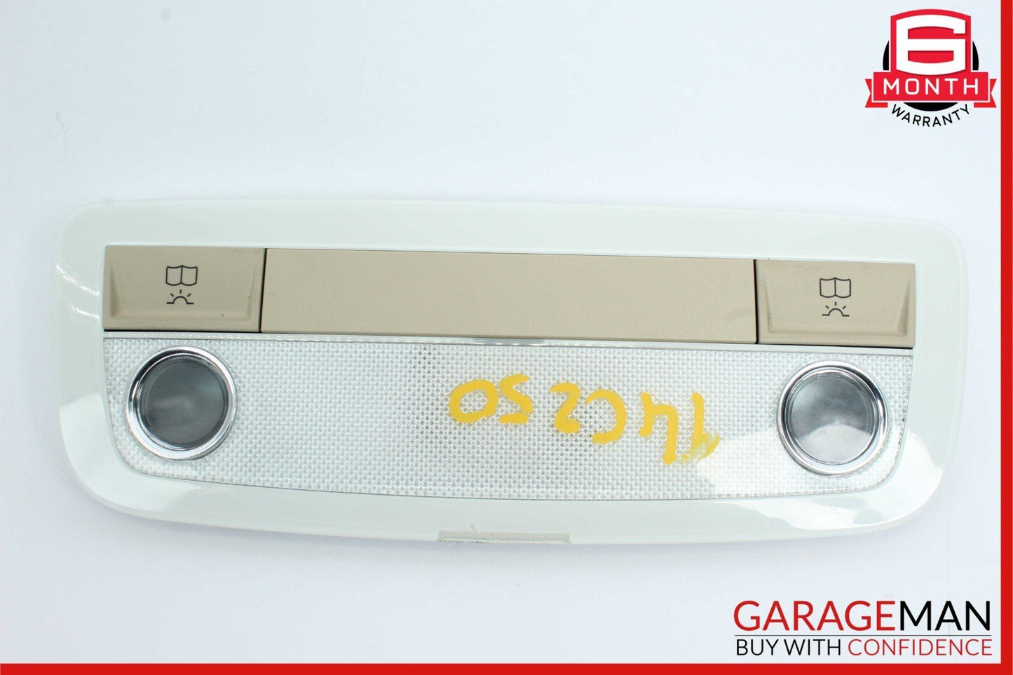 08-21 Mercedes W204 C250 C300 Rear Overhead Dome Light Lamp Reading Map OEM