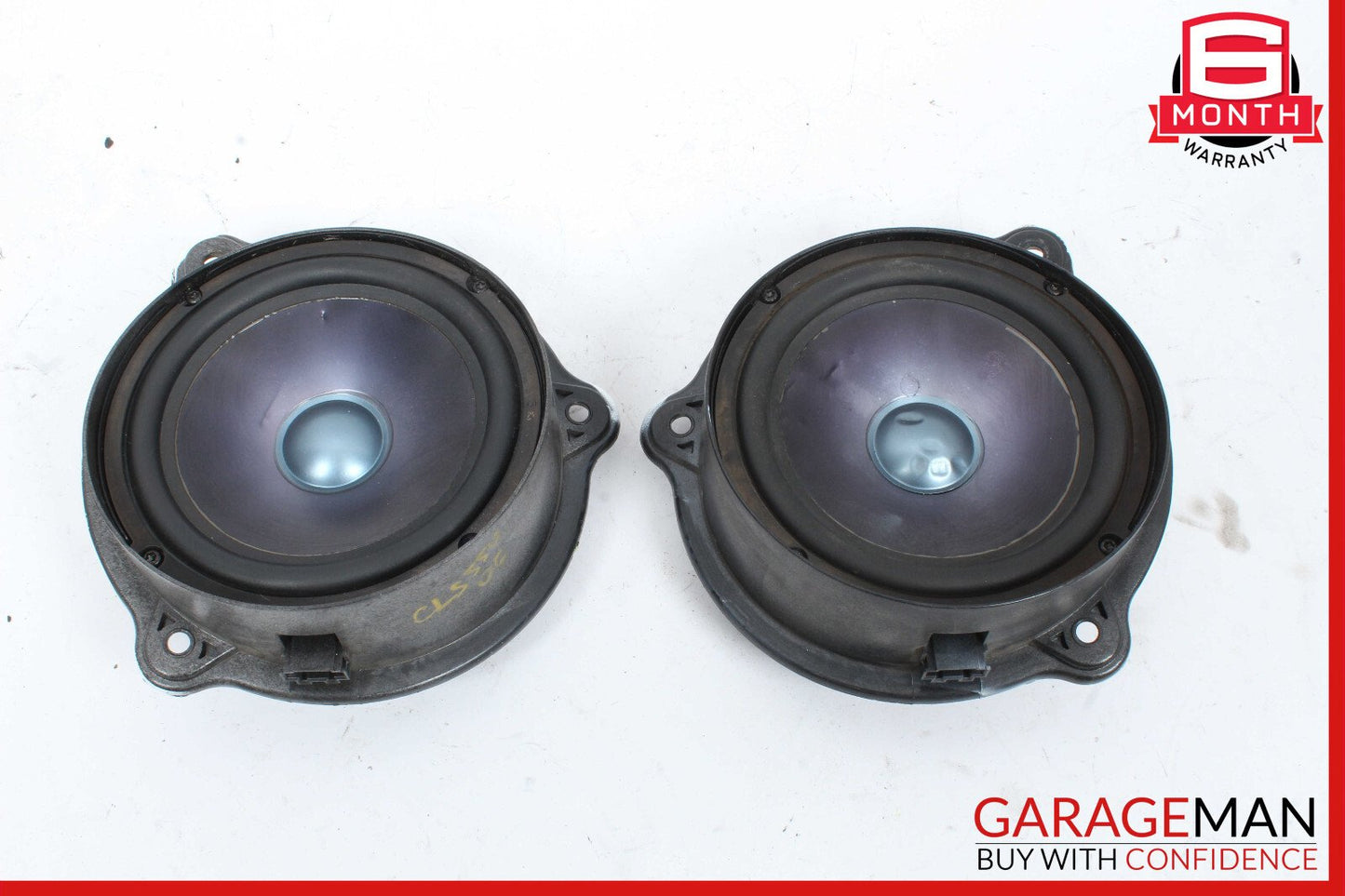 06-11 Mercedes W219 CLS550 Right & Left Side Door Sound Audio Speaker Speakers